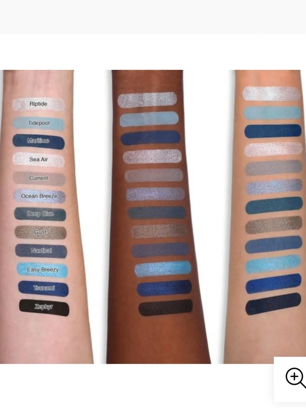 Lurella Ocean Breeze Eyeshadow Pallete Blue Shades